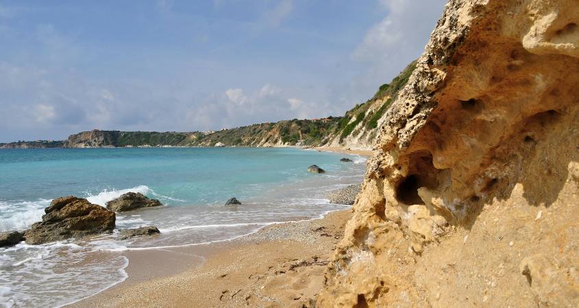 Lepa plaža na Kefaloniji.