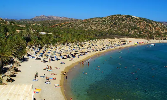 Plaže na Kritu - Vai plaža