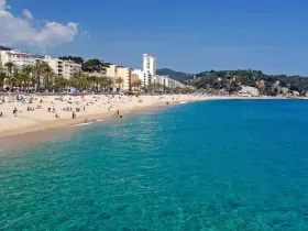 Ljoret de Mar leto plaža