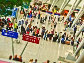 Putnici na aerodromu