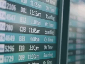 kontrolna tabla na aerodromu