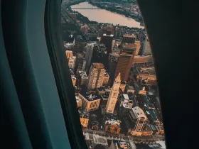 Pogled na Njujork iz aviona