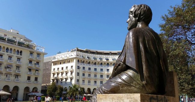 Aristotelov spomenik - istorija Soluna - Thessaloniki