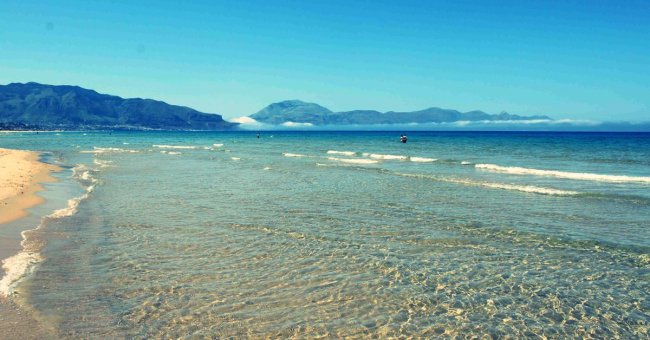 Balestratte nudistička plaža Tirensko more Sicilija