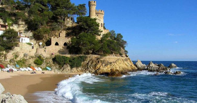 Sa Caleta Cove plaža u Španiji - Kosta Brava