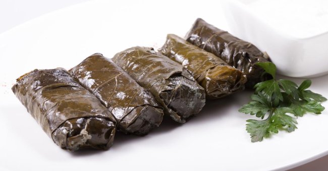 Grčka sarma od vinove loze Dolmakida